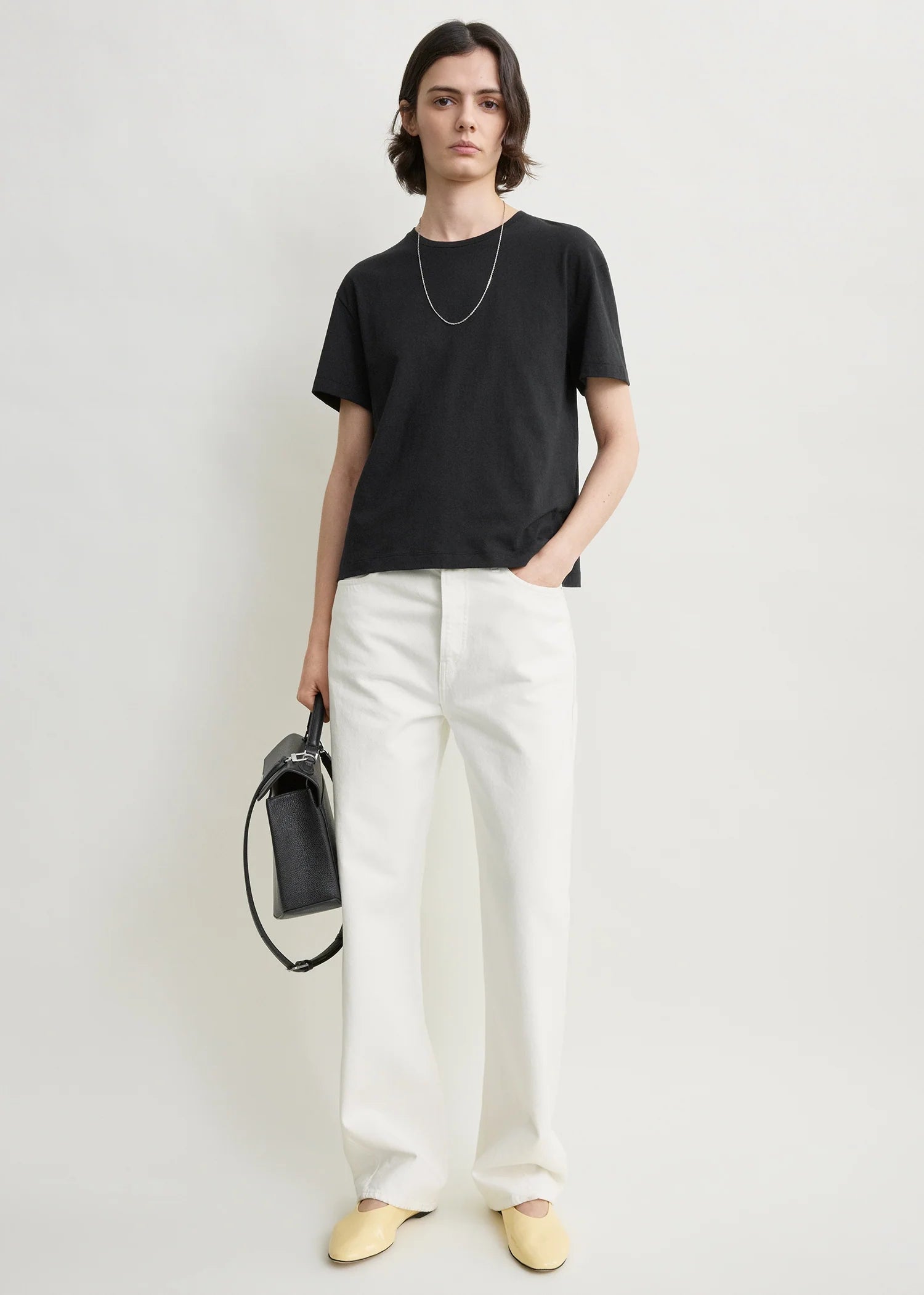 Toteme Black Classic Tee