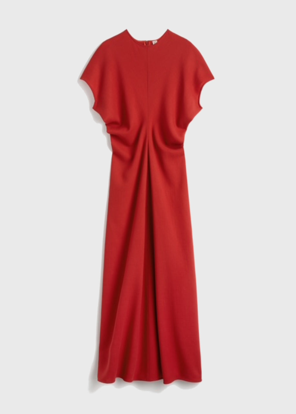 Toteme Poppy Slouch Waist Wool Dress