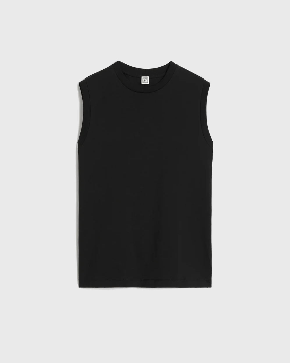 Toteme Relaxed Sleeveless Tee Black