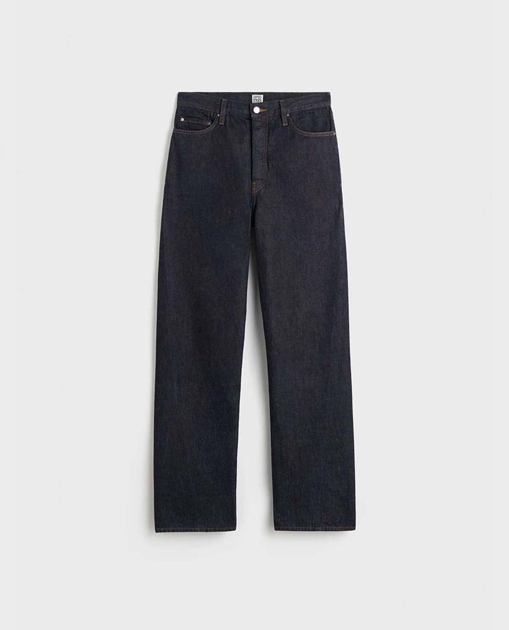 Toteme Rinsed Blue Twisted Seam Denim Full Lenght