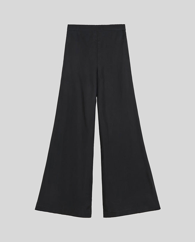 By Malene Birger Black Lucee Cupro Trousers