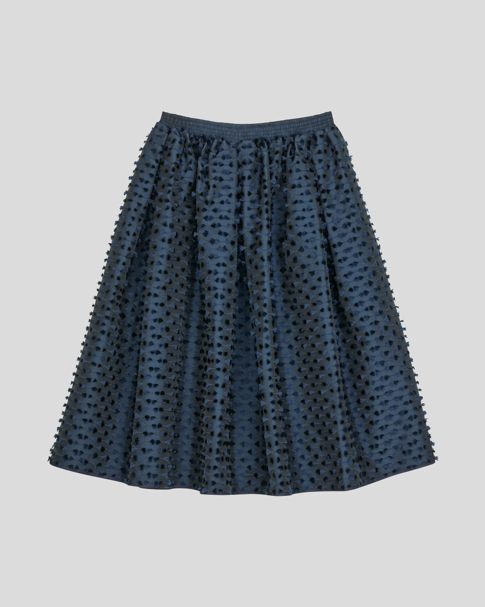 Cecilie Bahnsen Navy Mala Skirt