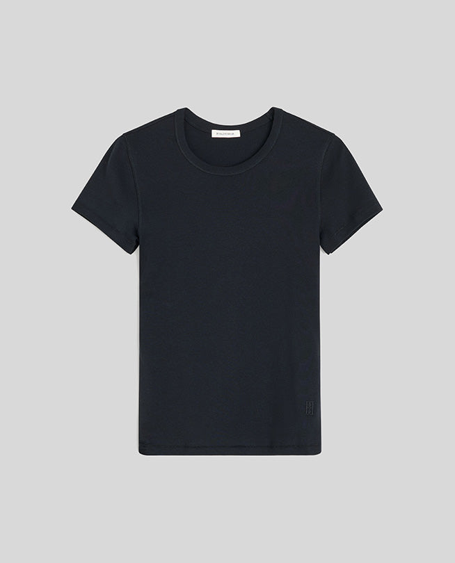 By Malene Birger Black Alicia Flat T-shirt