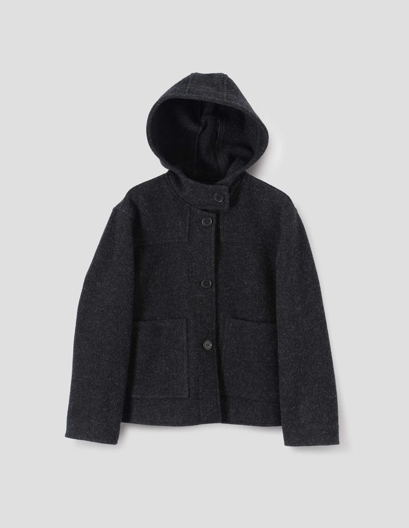 MHL Charcoal Short Duffle Coat