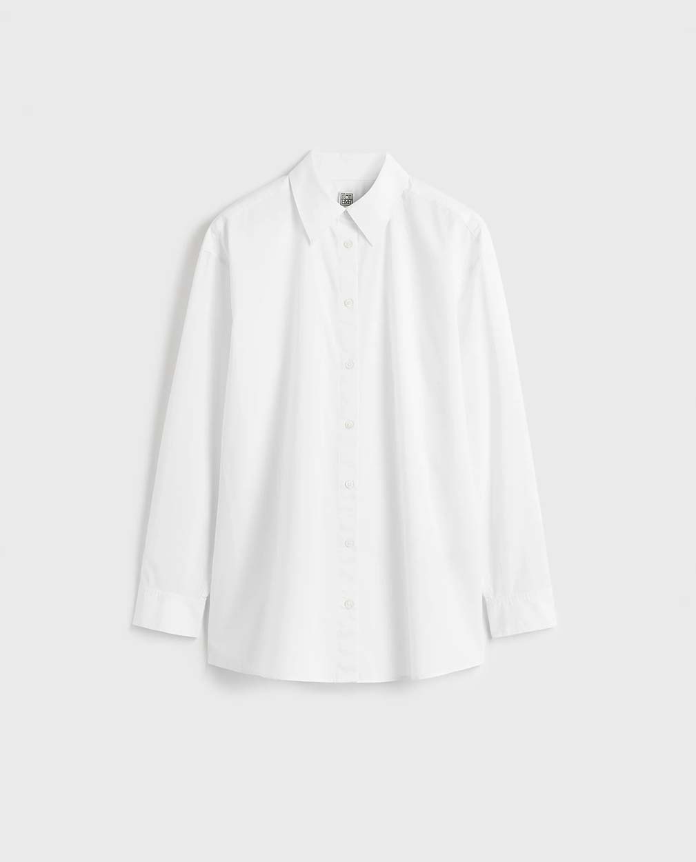 Toteme White Classic Tumbled Shirt