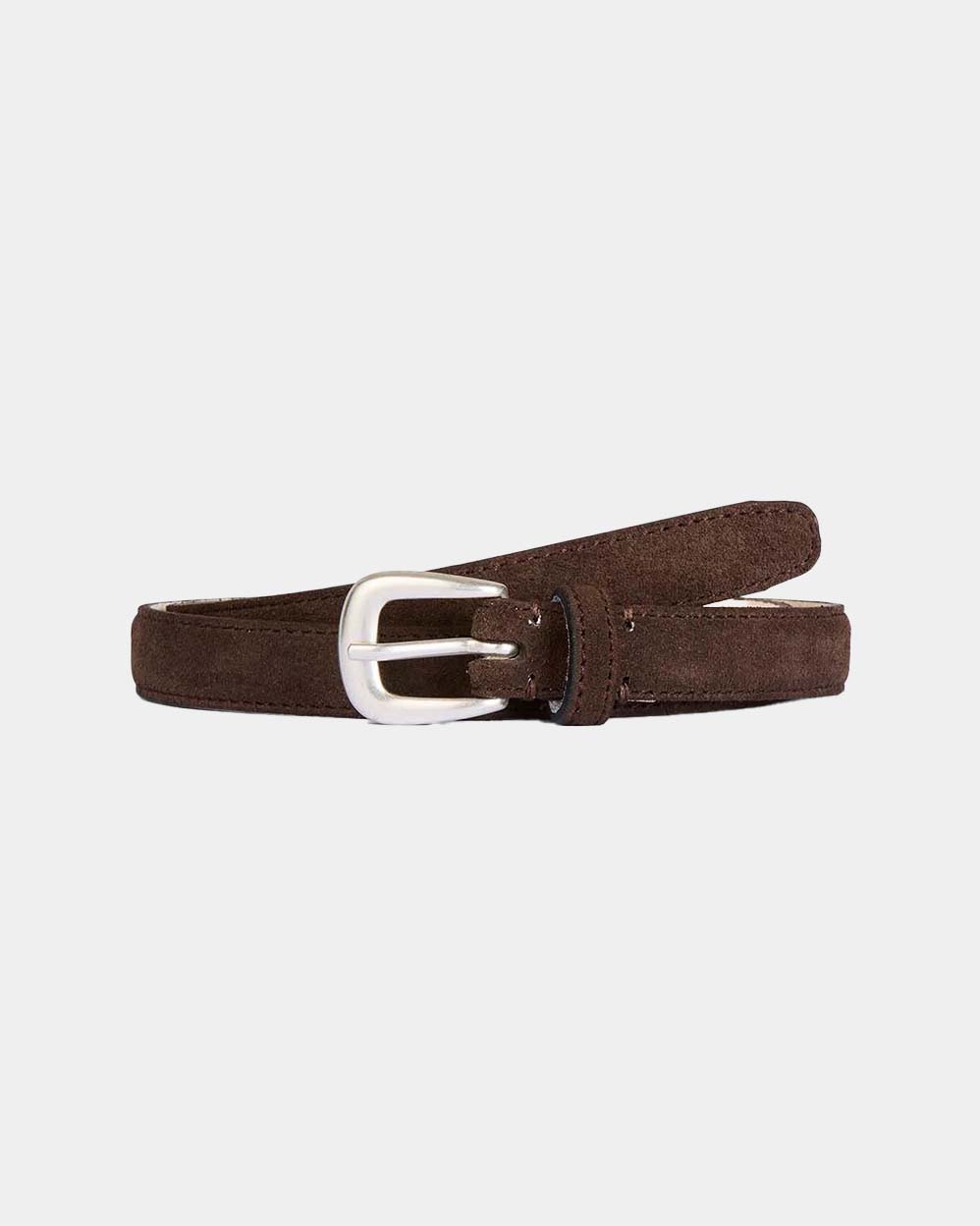 Yori Jomo Suede Brown Classic Belt